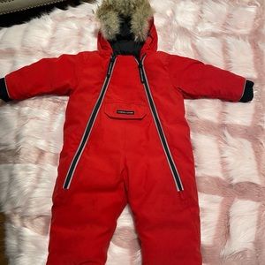CANADA GOOSE lamb snowsuits